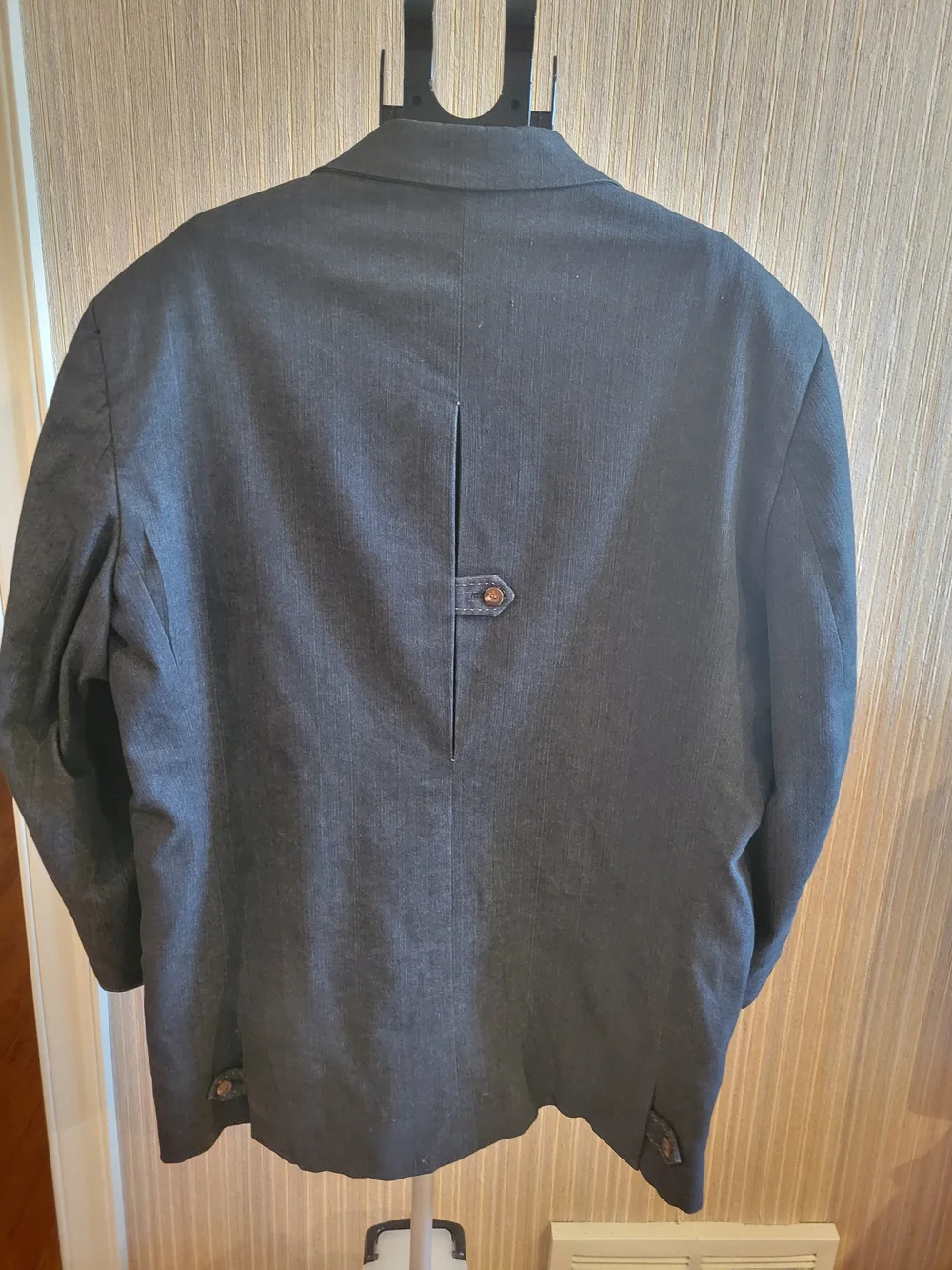 Falcone Men's Dark Denim Blazer - Classic Jacket 44R